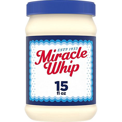 slide 1 of 1, Miracle Whip Mayo Like Dressing Jar- 15 fl oz, 15 fl oz