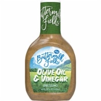 slide 1 of 1, Kroger Buttermilk Fields Olive Oil & Vinegar Dressing, 16 fl oz