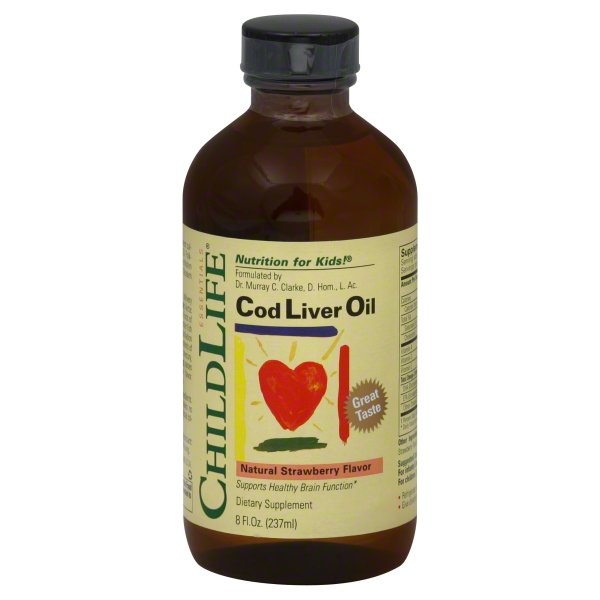 slide 1 of 1, ChildLife Cod Liver Oil 8 oz, 8 oz