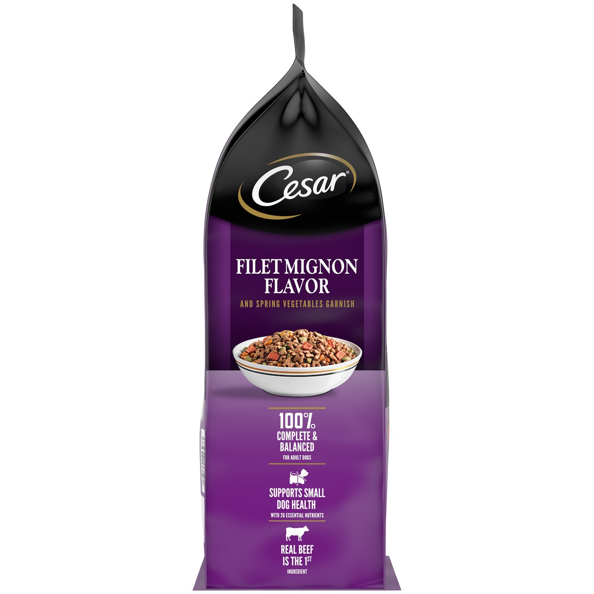 slide 2 of 9, Cesar Gourmet Filet Mignon Flavor Dog Food 5.0 lb, 5 lb