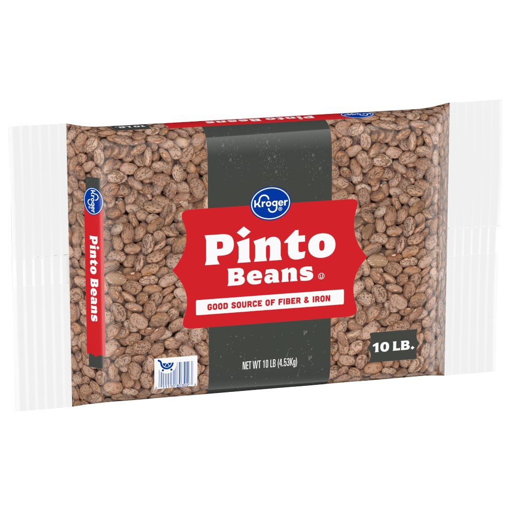 slide 3 of 6, Kroger Pinto Beans, 10 lb
