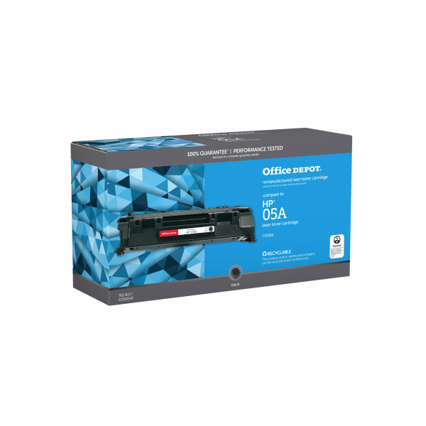 slide 1 of 1, Office Depot Brand Od05A Remanufactured Toner Cartridge Replacement For Hp 05A Black, 1 ct