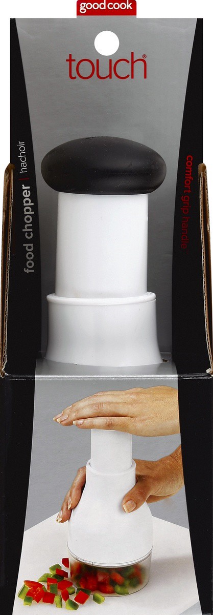 slide 2 of 4, Good Cook Touch Food Chopper - White/Black, 1 ct