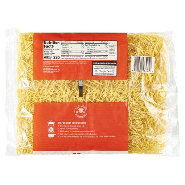 slide 20 of 29, Meijer Fine Egg Noodles, 16 oz