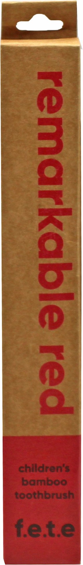 slide 1 of 1, F.E.T.E Soft Remarkable Red Child Toothbrush, 1 ct