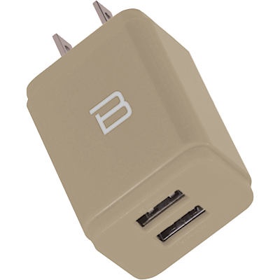 slide 1 of 1, Bytech Dual USB Home Charger, 1 ct