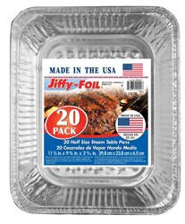 Jiffy-Foil Half Size Steam Table Pans