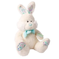 Plush Easter Bunny, Cream
