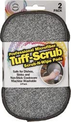 Tuff-Scrub Professional Microfiber Scrub-N-Wipe Pads - 2 ea