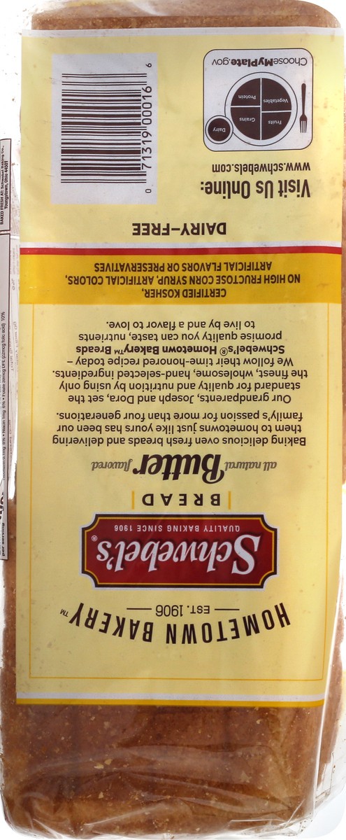 slide 11 of 13, Schwebel's Butter Flavored Bread 20 oz, 20 oz