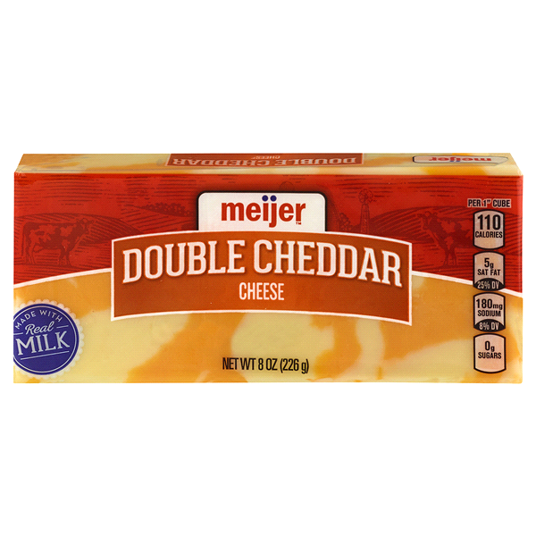 Meijer Chunk Cheddar Cheese 8 oz Shipt