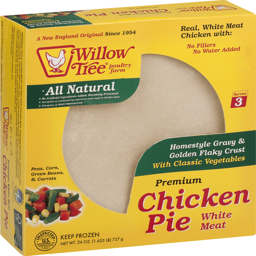 slide 2 of 9, Willow Tree Chicken Pie With Classic Vegetables, 26 oz