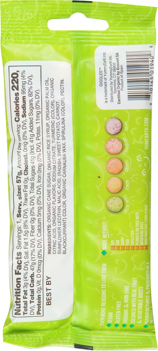 slide 13 of 13, Yumearth Candy Bites Sour Grab&Go 2 Oz, 2 oz