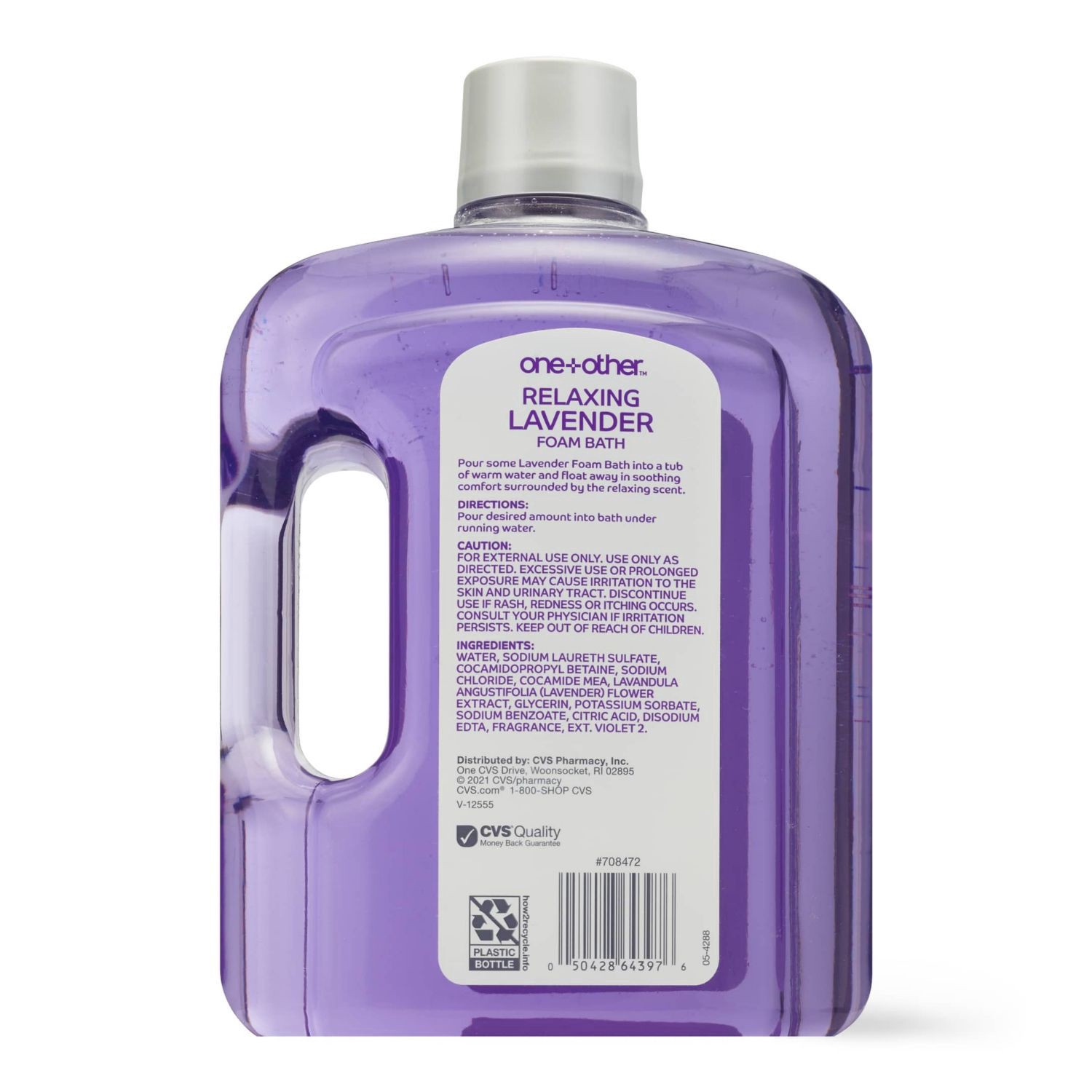 slide 2 of 2, One+other Foam Bath, Relaxing Lavender, 48 oz