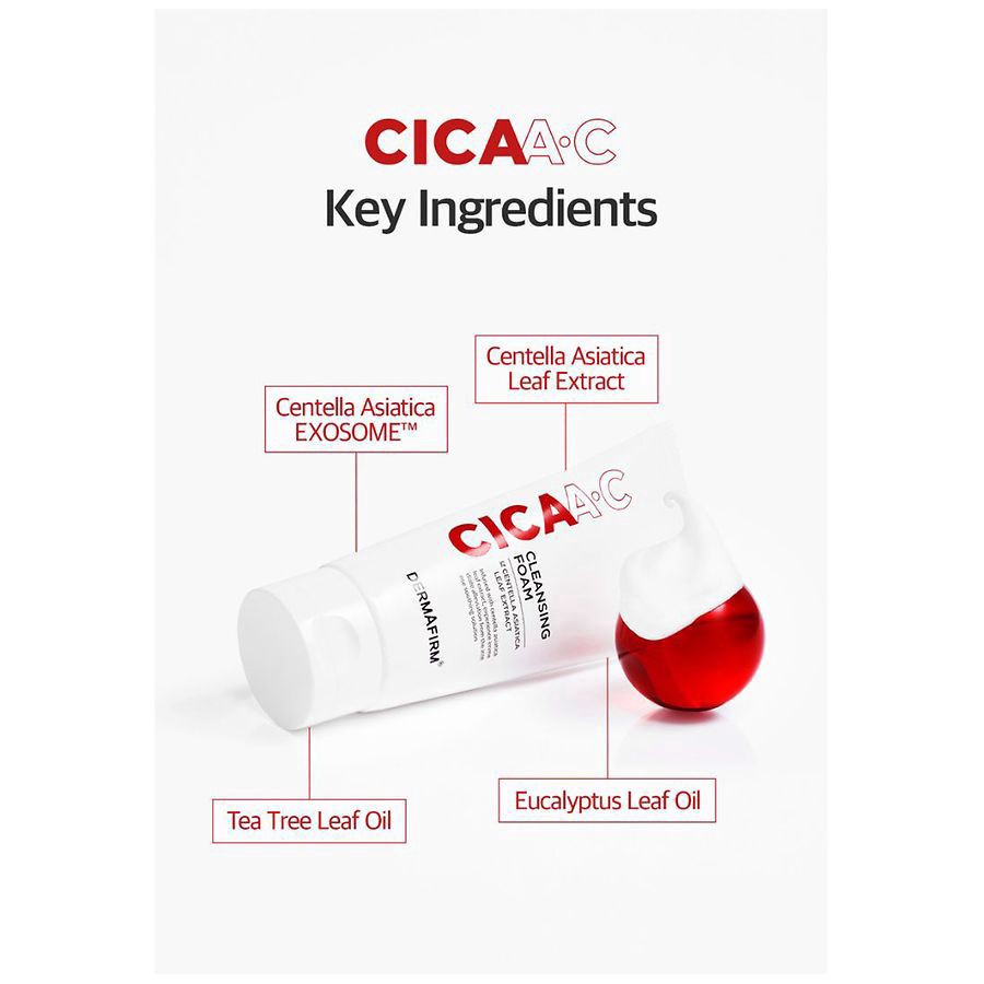 slide 3 of 5, Cicaa.C Foam Cleanser, 1 ct