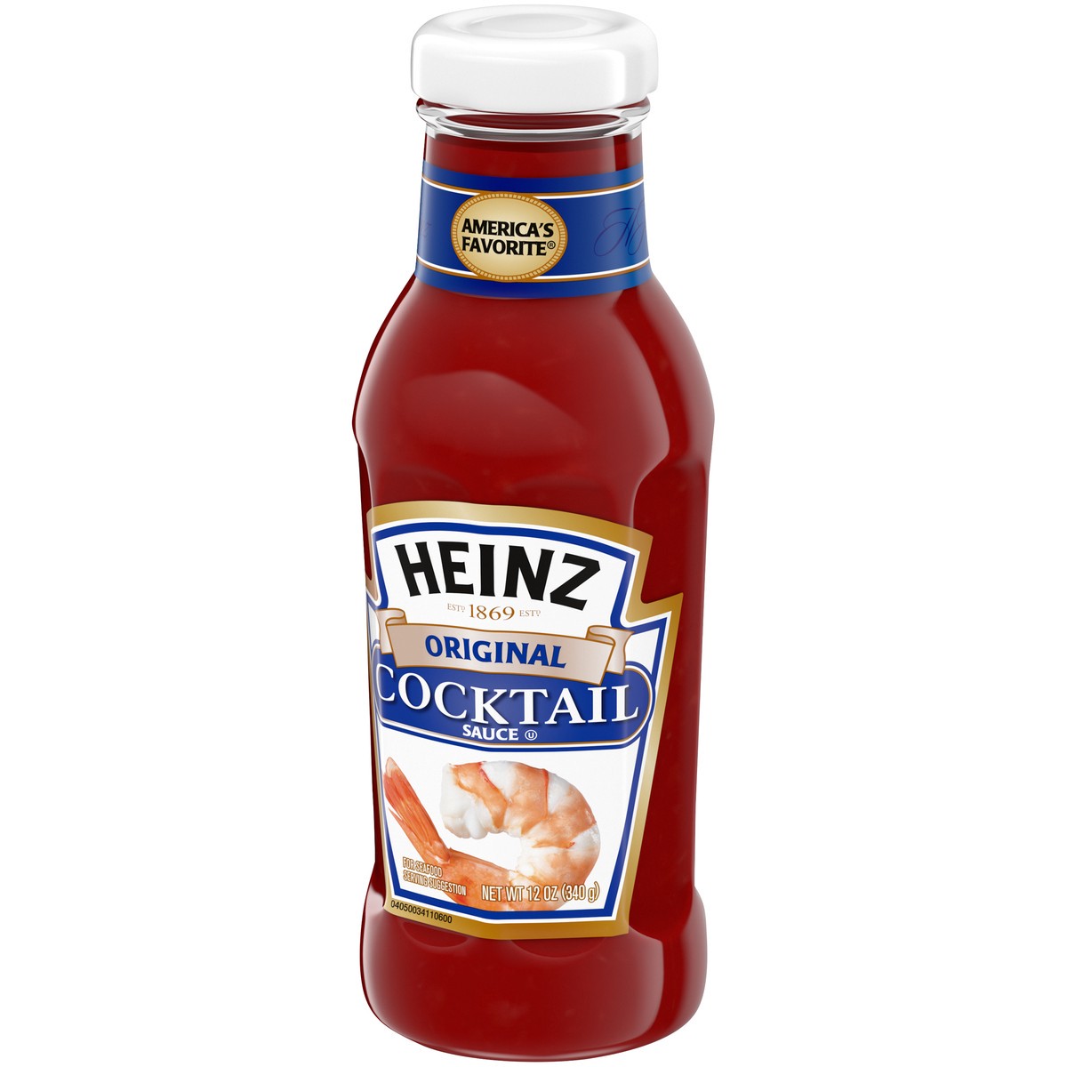 slide 3 of 9, Heinz Original Cocktail Sauce, 12 oz Bottle, 
