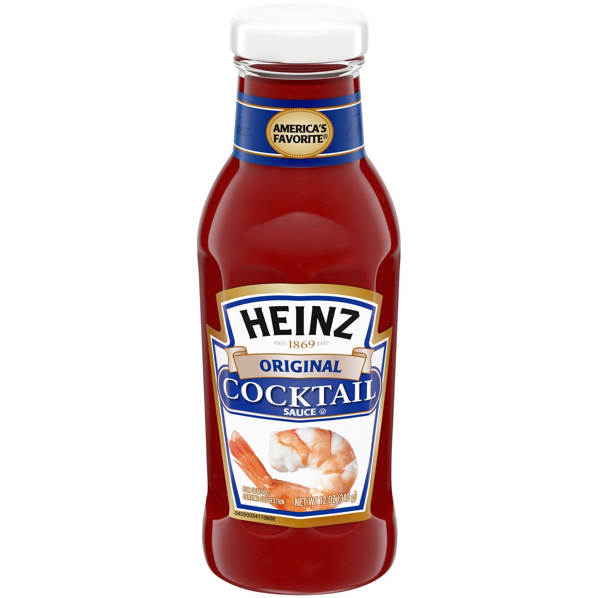 slide 1 of 9, Heinz Original Cocktail Sauce, 12 oz Bottle, 