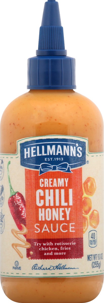 slide 6 of 7, Hellmann's Sauce Creamy Chili Honey, 9 oz, 9 oz