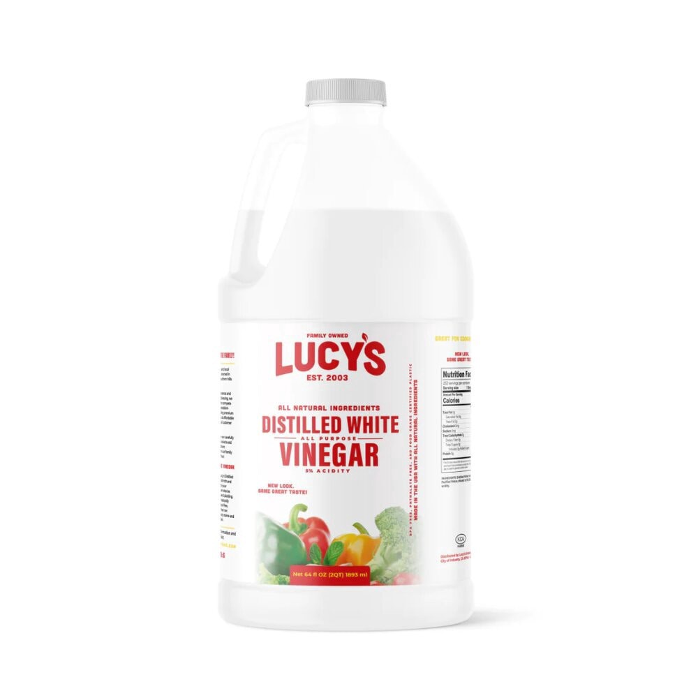 slide 1 of 2, Lucy's Multi-Purpose 5% Acidity Distilled White Vinegar 64 fl oz, 64 fl oz