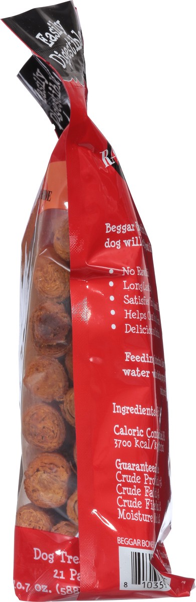 slide 4 of 16, Beggar Bones Pork Skin Twists Dog Treats 21 Pack 21 ea, 21 ct