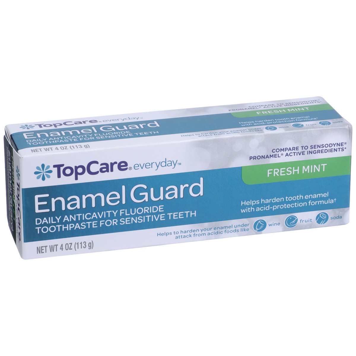 slide 7 of 12, TopCare Toothpaste Fresh Mint Enamel Guard, 4 oz