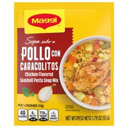 MAGGI Dehydrated Soup Chicken Seashell 1.79oz