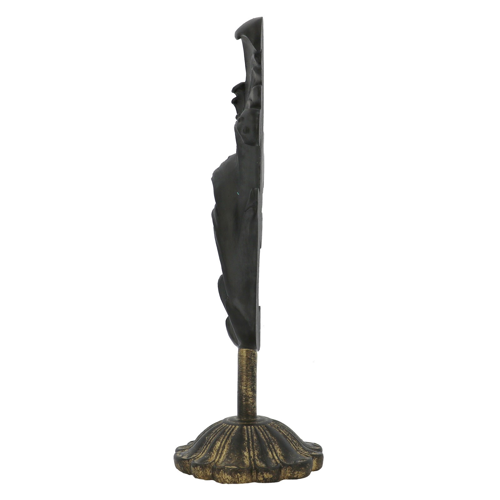 slide 2 of 4, 10" Leaf Scroll Tabletop Decor By Ashland, 3.5 in x 3.5 in x 10 in