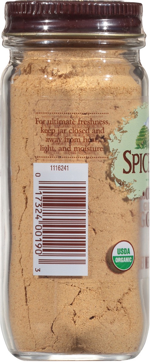 slide 5 of 10, Spice Islands Organic Ground Ginger 1.9 oz. Jar, 1.9 oz