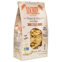 Xochitl Mexican Thin & Crispy Sea Salt Tortilla Chips 12 oz