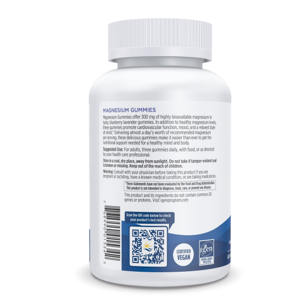 slide 3 of 13, Nordic Naturals Magnesium Gummies, 60 ct
