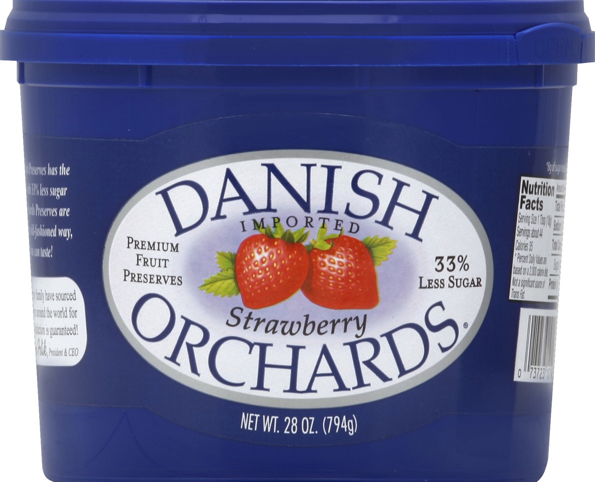 slide 2 of 3, Danish Orchards Fruit Preserves 28 oz, 28 oz