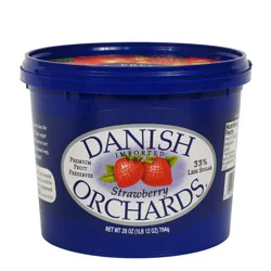 Danish Orchards Fruit Preserves 28 oz