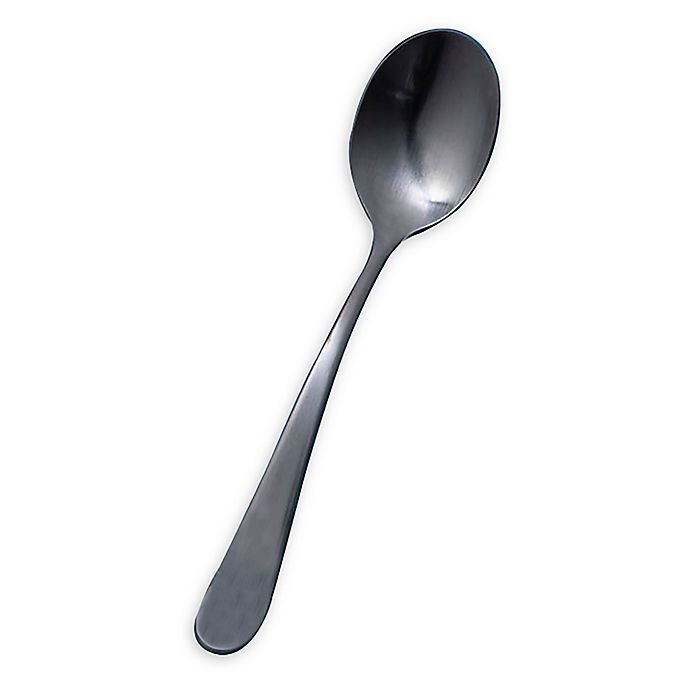 slide 1 of 1, Gourmet Settings Windermere Brushed Demitasse Spoons, 4 ct