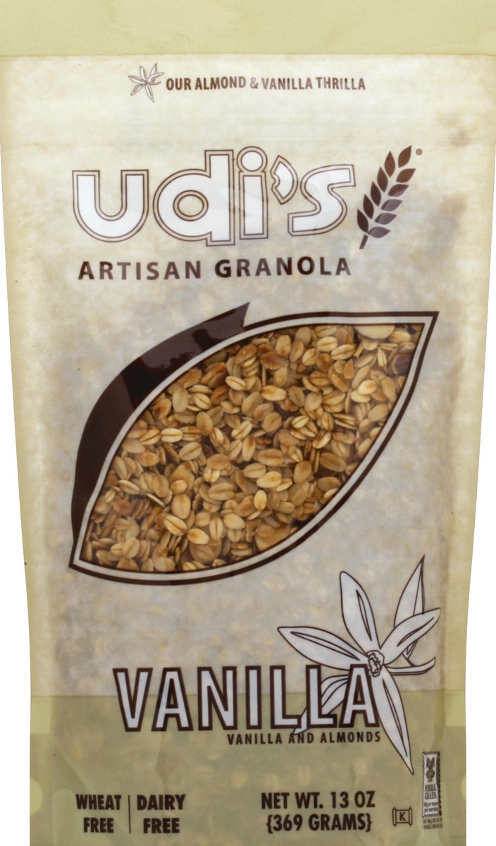 slide 2 of 2, Udi's Vanilla Almond Artisan Granola, 13 oz