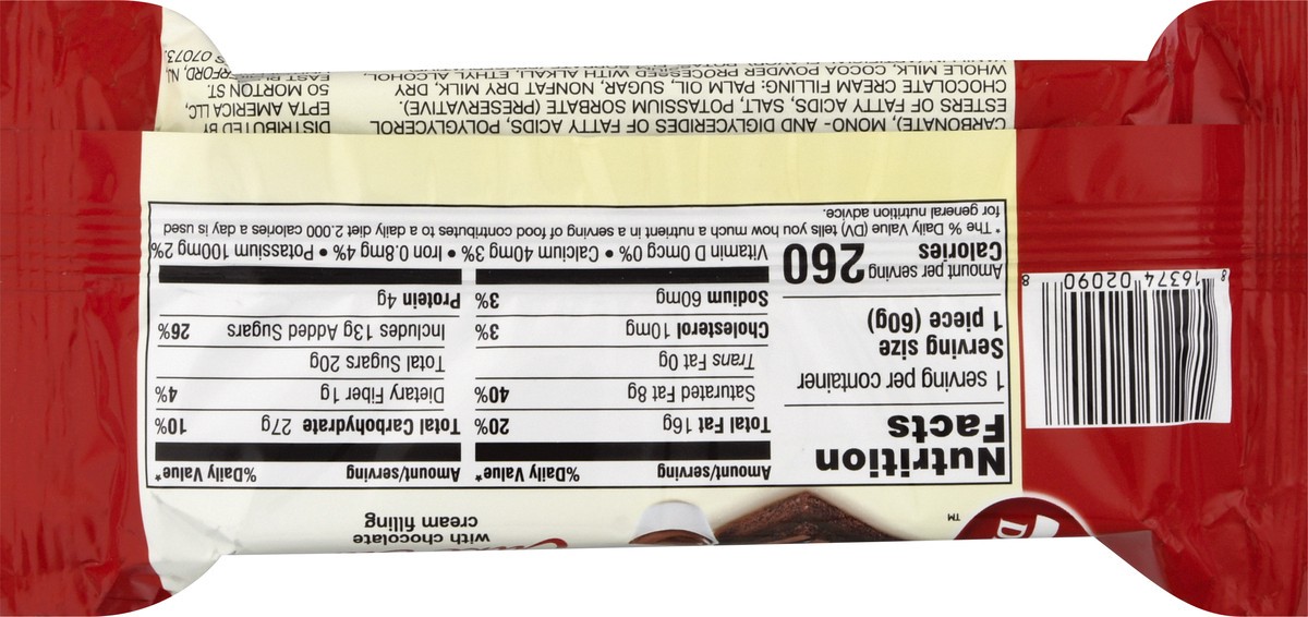 slide 4 of 13, 7DAYS Cake Bar with Chocolate Cream Filling, 2.12 oz