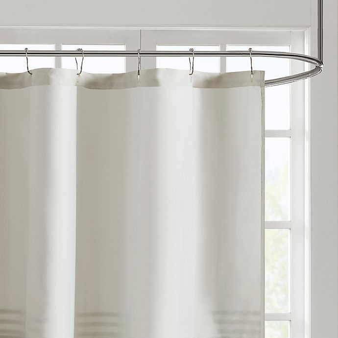 slide 3 of 4, 510 Design Ramsey Shower Curtain - Neutral, 1 ct