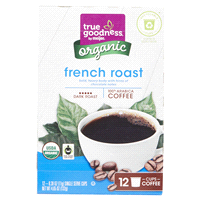 slide 17 of 29, True Goodness Org Coffee Pod French Roas - 12 ct, 12 ct