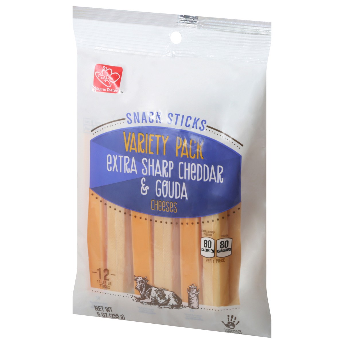 slide 6 of 9, Harris Teeter Combo Ex Shrp & Gouda Snack, 1 ct