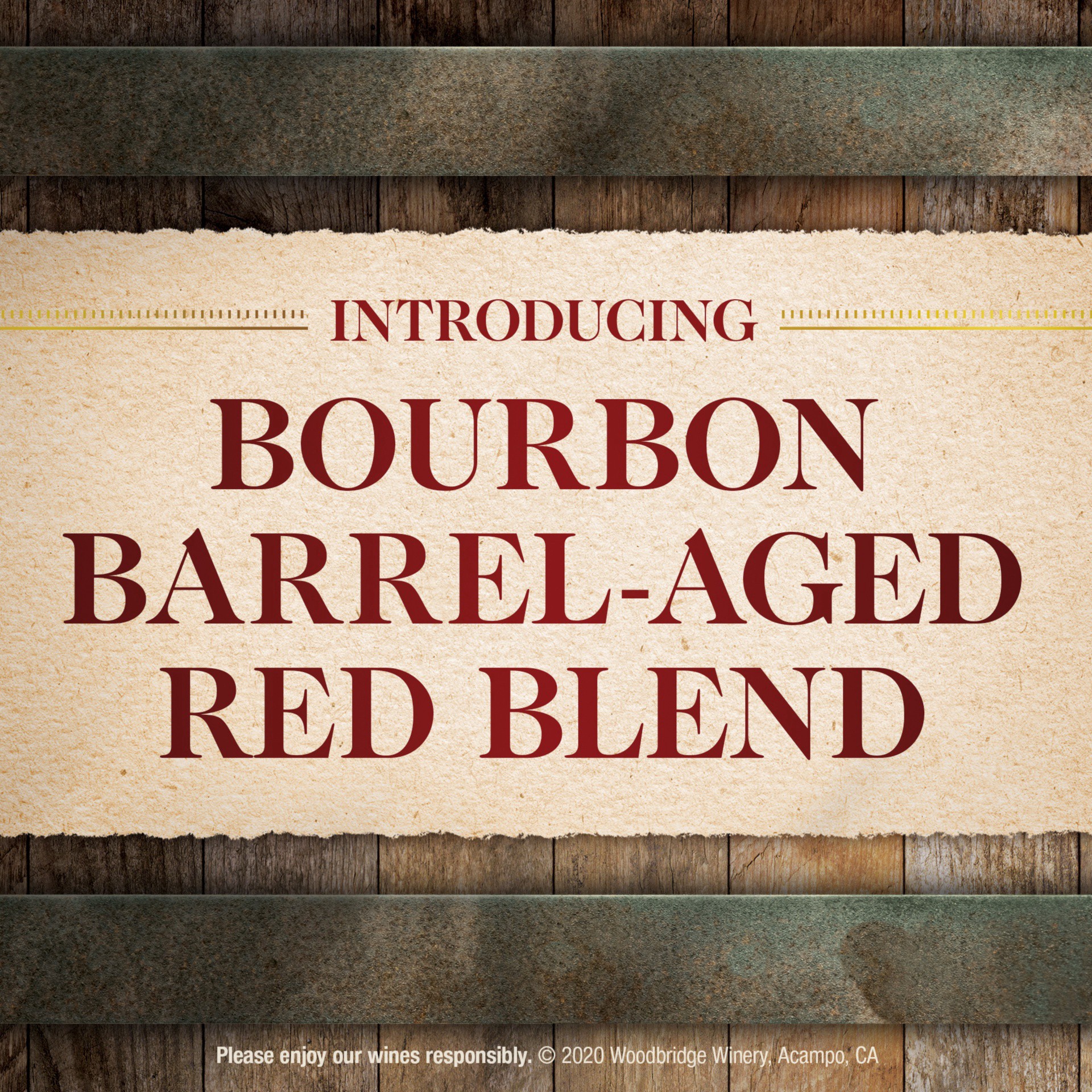 slide 5 of 7, Woodbridge by Robert Mondavi Bourbon Barrel Aged Red Blend Red Wine, 750 mL Bottle, 750 ml