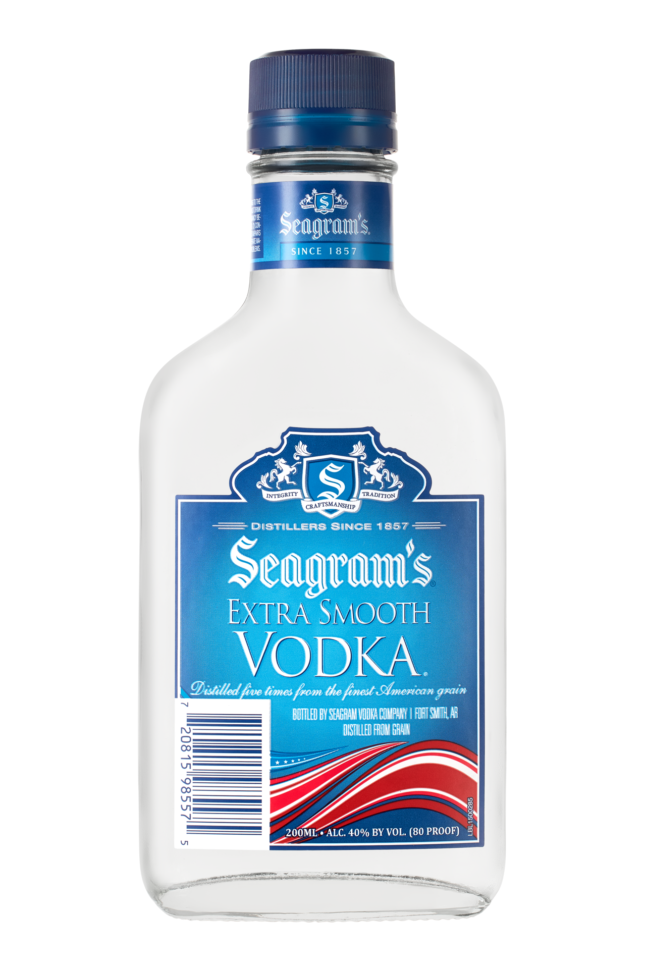 slide 1 of 1, Seagram's Vodka Extra Smooth Seagram's Extra Smooth Vodka, 200 ml