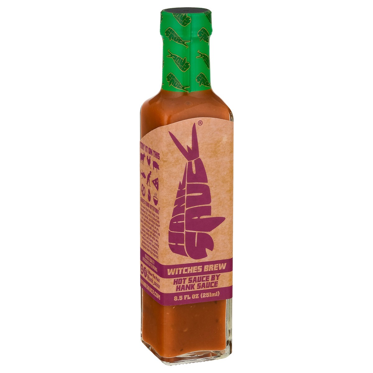 slide 7 of 9, Hank Sauce Witches Brew Hot Sauce - 8.5 fl oz, 8.5 fl oz