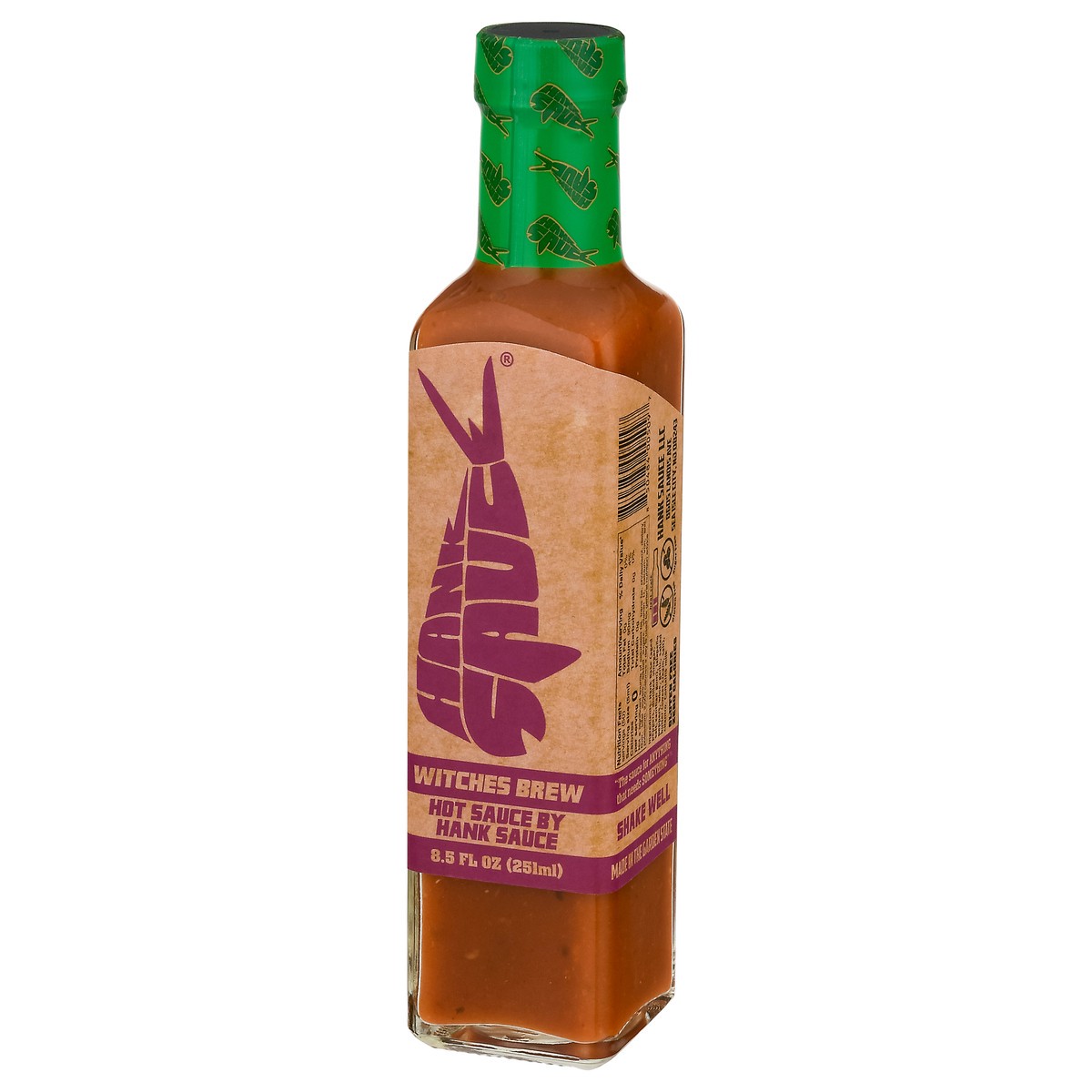 slide 5 of 9, Hank Sauce Witches Brew Hot Sauce - 8.5 fl oz, 8.5 fl oz