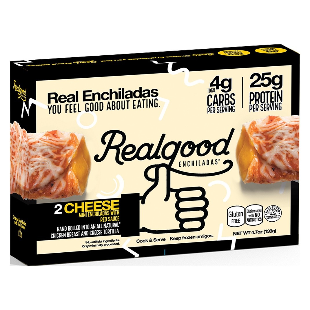 slide 1 of 1, Realgood Cheese Enchiladas, 4.7 oz