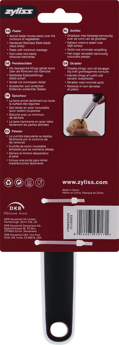 slide 10 of 11, Zyliss Smooth Glide Swivel Peeler 1 ea, 1 ct