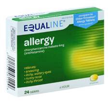 slide 1 of 1, Equaline Allergy Tablets, 24 ct