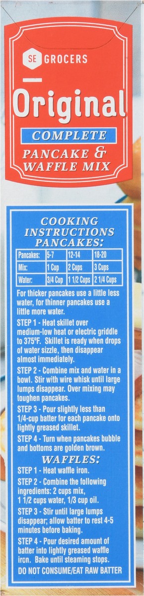 slide 2 of 9, SE Grocers Orig Pnck & Wfle Mix, 32 oz