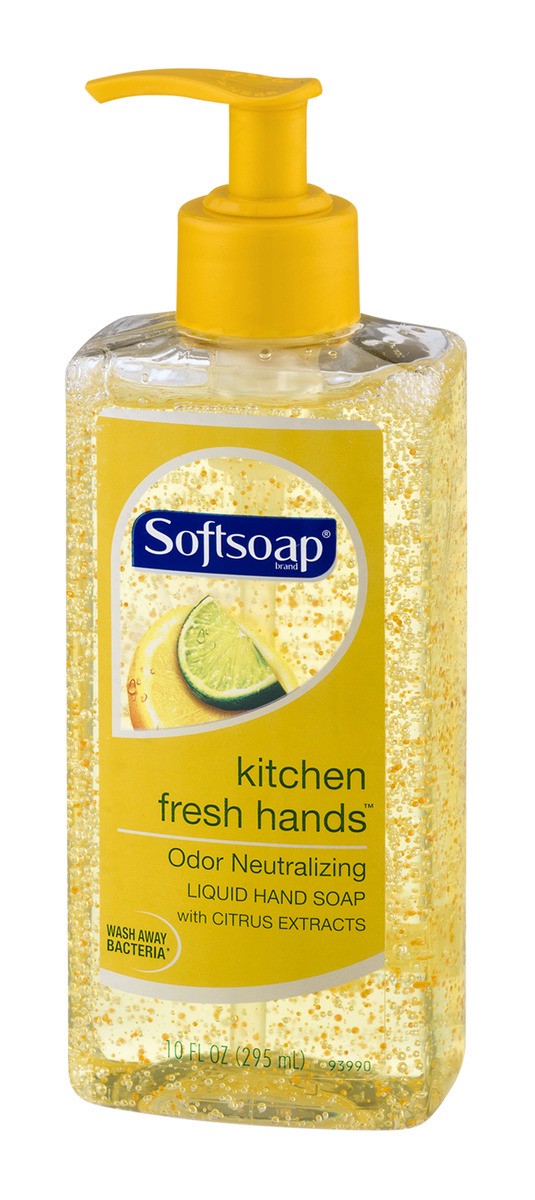 slide 8 of 9, Softsoap Kitchen Fresh Hands Odor Neutralizing Liquid Hand Soap, 10 oz