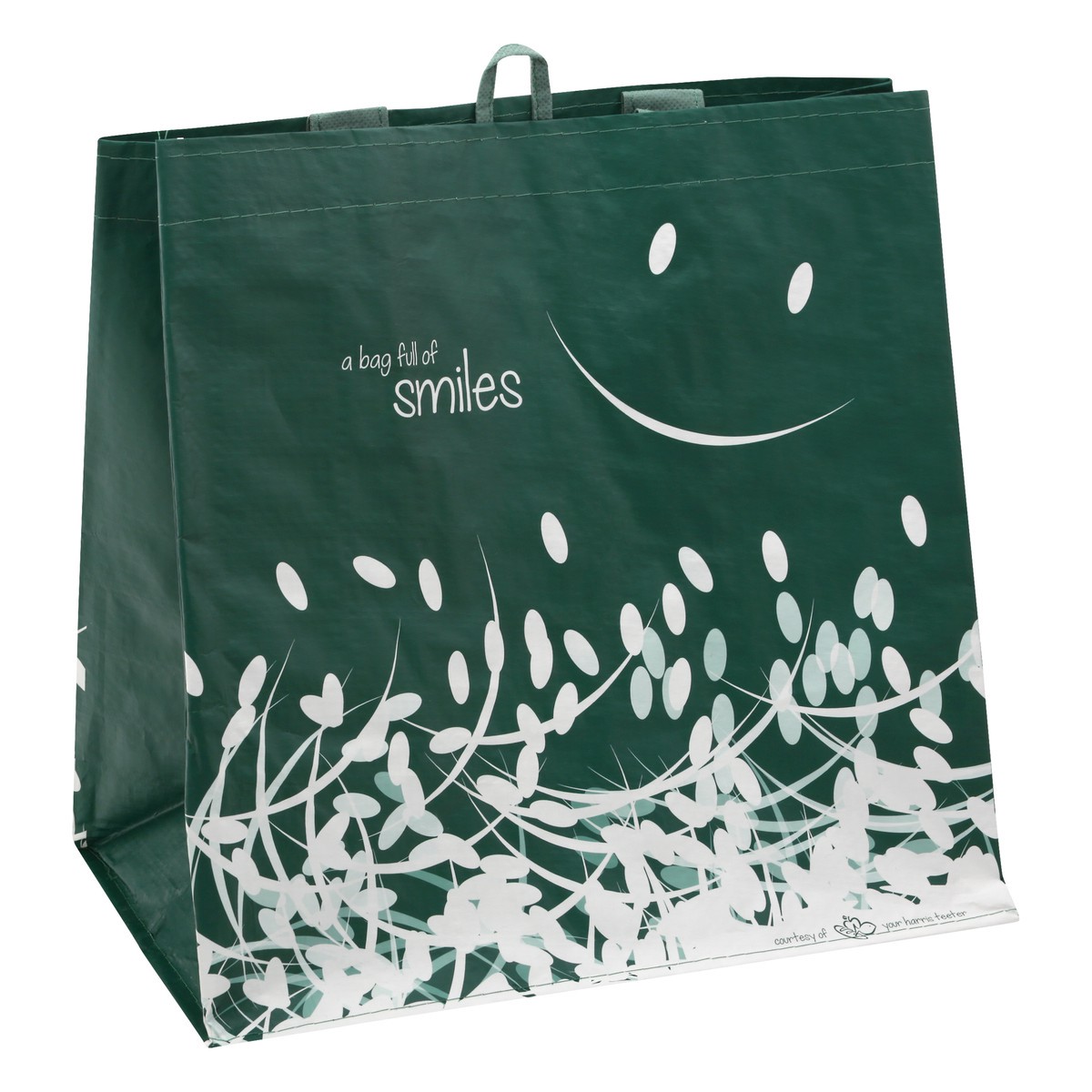 slide 3 of 11, Harris Teeter Green Smiles Bag, 1 ct