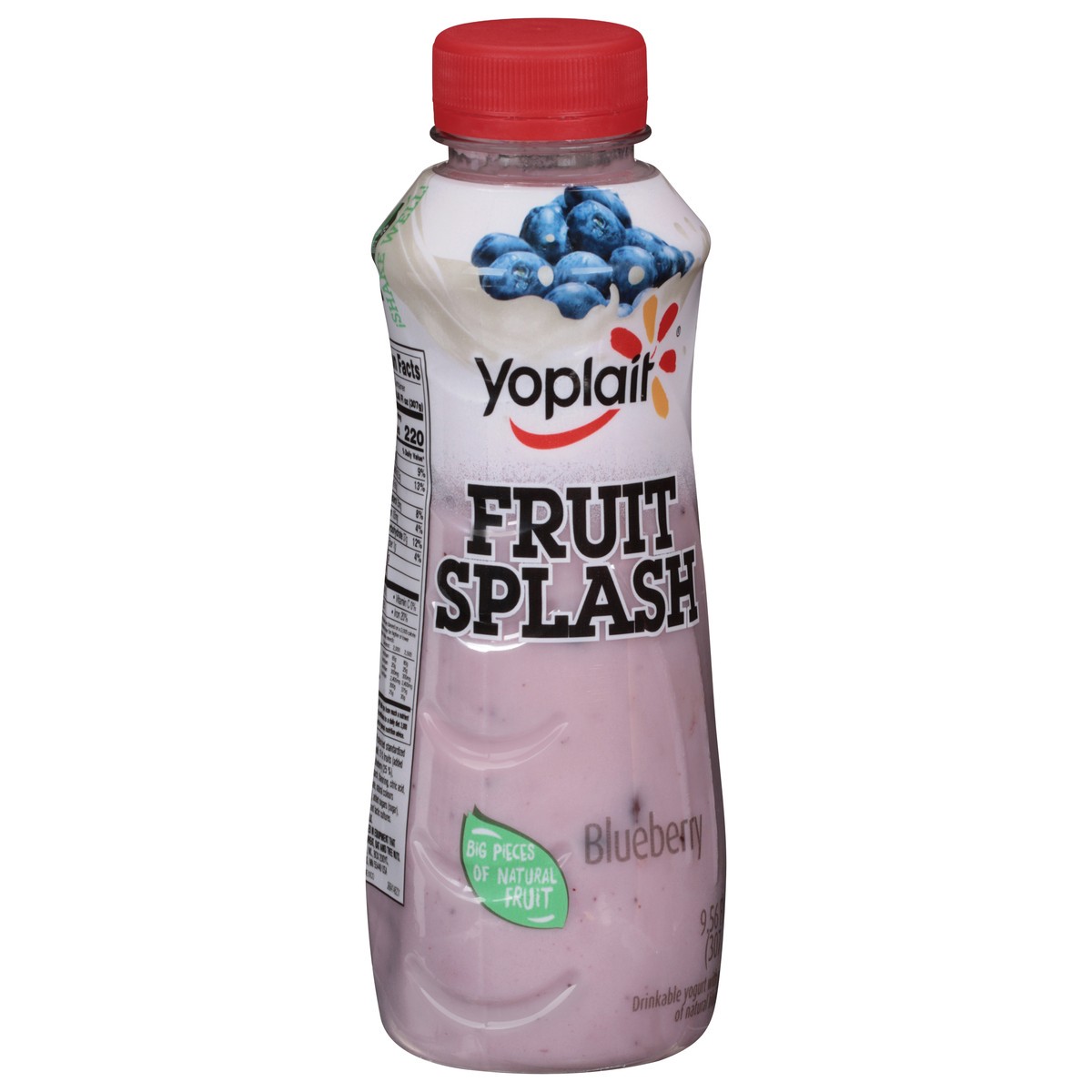 slide 4 of 9, Yoplait Fruit Splash Blueberry Smoothie 9.56 fl oz, 9.56 fl oz
