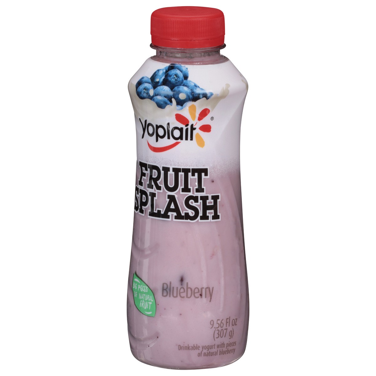 slide 9 of 9, Yoplait Fruit Splash Blueberry Smoothie 9.56 fl oz, 9.56 fl oz
